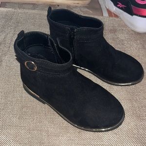 Black ankle boots